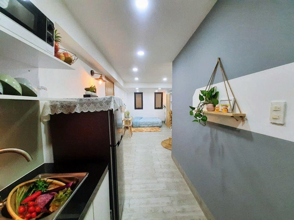 Phòng trọ Studio 25m2 tại PTC House Lý Thường Kiệt - Quận 10 - Phòng bếp