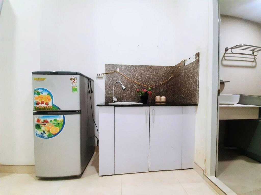 Phòng trọ Studio 25m2 tại PTC House Đường 5 - Gò Vấp - Phòng bếp