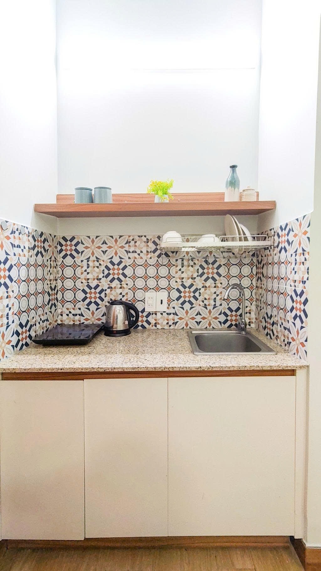 Phòng trọ Studio 12m2 tại PTC House3 Đường số 2 - Quận 7 - Phòng bếp