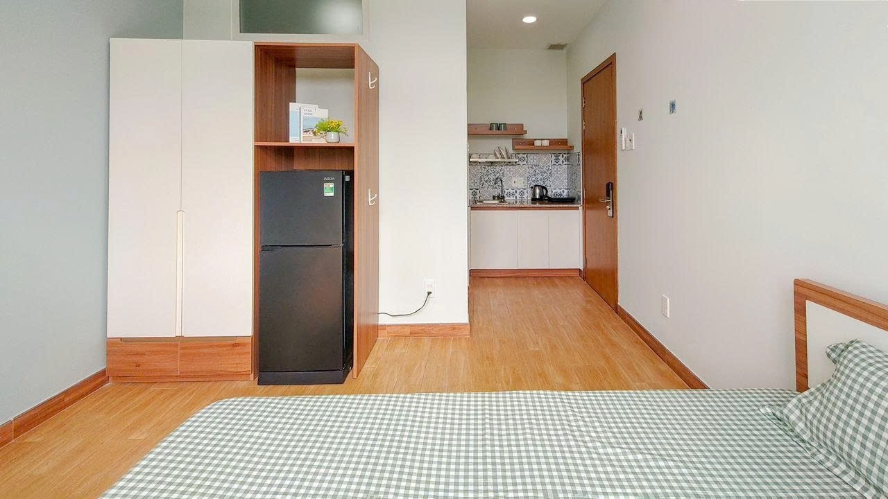 Phòng trọ Studio 12m2 tại PTC House3 Đường số 2 - Quận 7 - Phòng ngủ