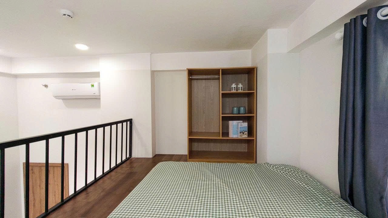 Phòng trọ Duplex 12m2 tại PTC House 2 Cao Thị Chính - Quận 7 - Phòng ngủ