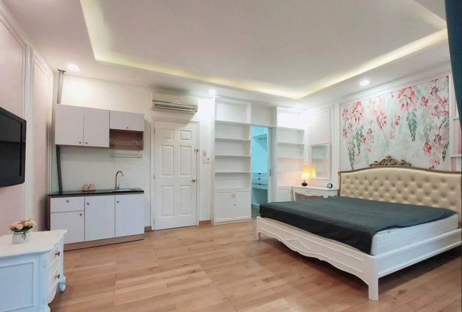 Phòng trọ Studio 35m2 tại PTC House Nguyễn Trãi 2 - Quận 1 - Phòng ngủ