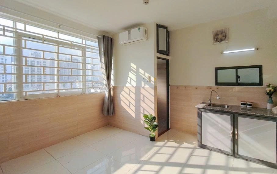 Phòng trọ Studio 10m2 tại PTC House Đường số 81 - Quận 7 - Phòng ngủ