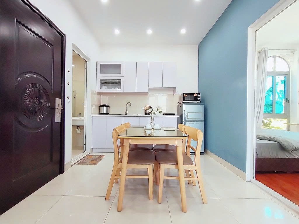 Phòng trọ 2 Phòng ngủ 50m2 tại PTC House Âu Cơ - Tây Hồ - Phòng bếp