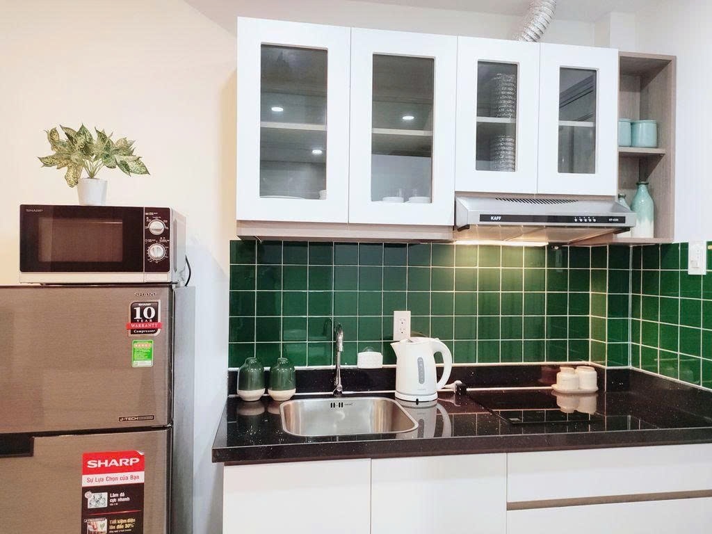 Phòng trọ Studio 35m2 tại PTC House Lê Quốc Hưng - Quận 4  - Phòng bếp