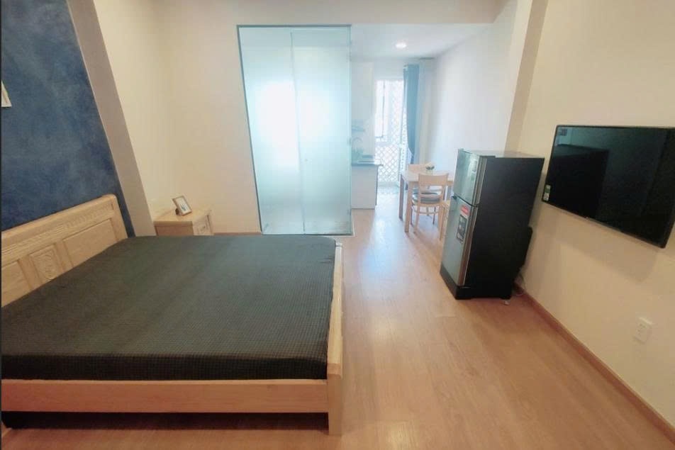 Phòng trọ Studio 25m2 tại PTC House Nam Kỳ Khởi Nghĩa 1 - Quận 3 - Phòng ngủ
