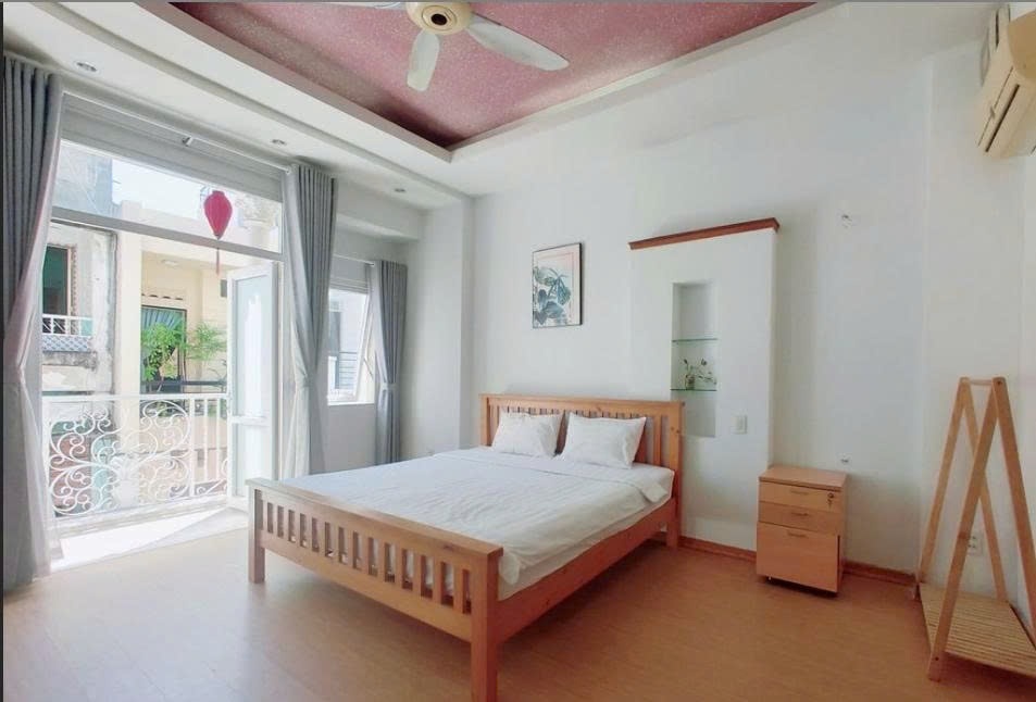 Phòng trọ Studio 30m2 tại PTC House Đề Thám - Quận 1 - Phòng ngủ