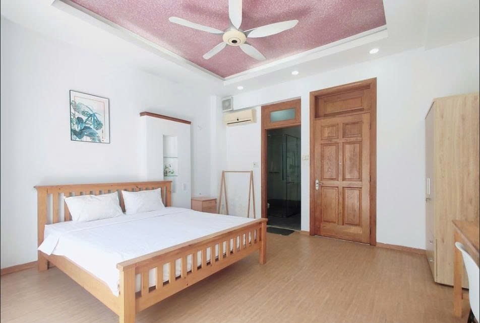 Phòng trọ Studio 30m2 tại PTC House Đề Thám - Quận 1 - Phòng ngủ