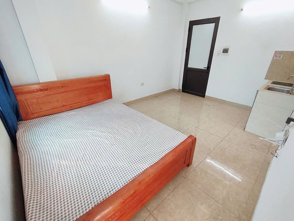 Phòng trọ Studio 20m2 tại PTC House Cầu Diễn - Bắc Từ Liêm  - Phòng ngủ