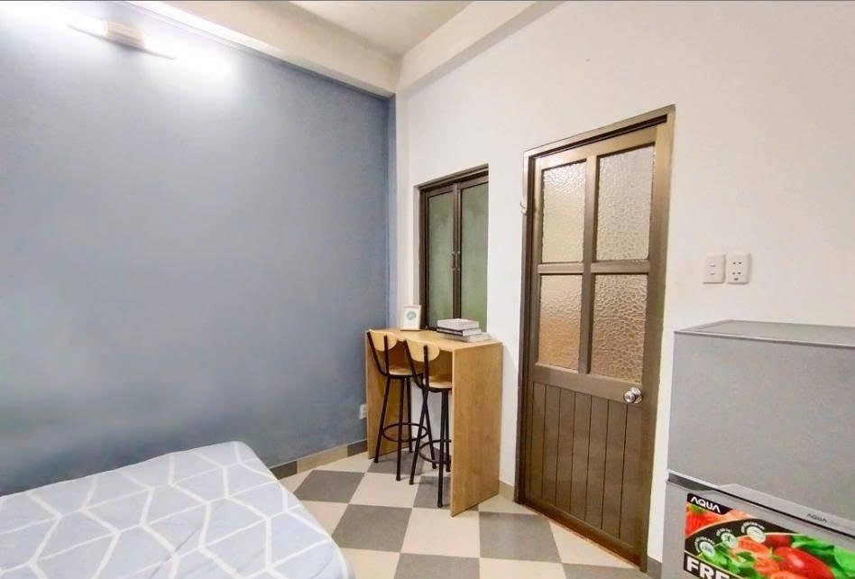 Phòng trọ Studio 25m2 tại PTC House Đường số 5 khu cư xá đô Thành - Quận 3 - Phòng ngủ