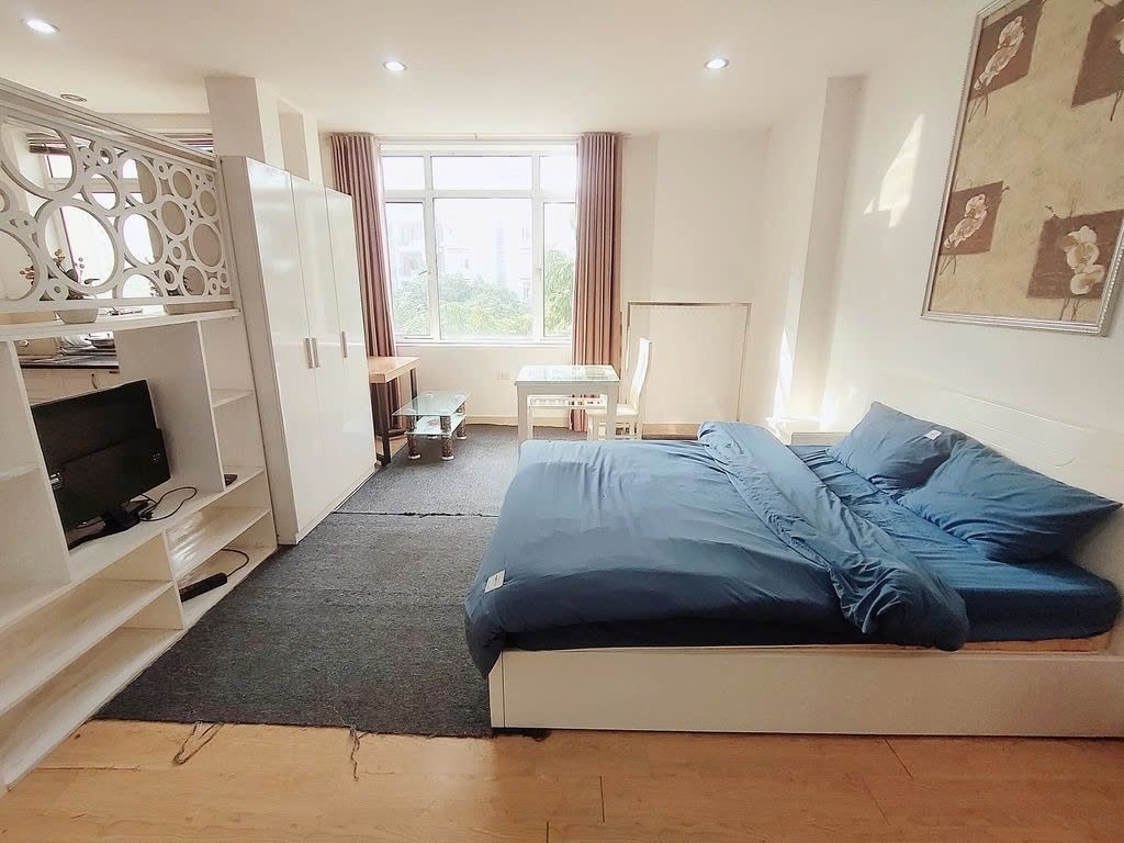 Phòng trọ Studio 50m2 tại PTC House Dịch Vọng - Cầu Giấy - Phòng ngủ