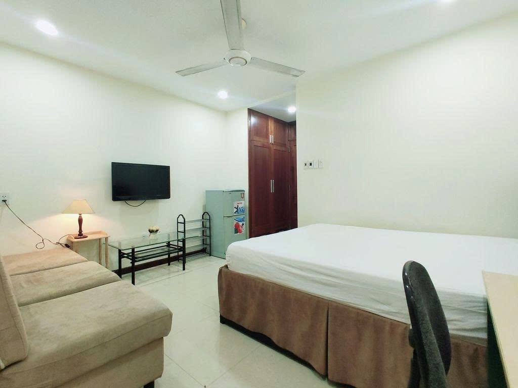 Phòng trọ Studio 20m2 tại PTC House 3 Cống Quỳnh - Quận 1 - Phòng ngủ