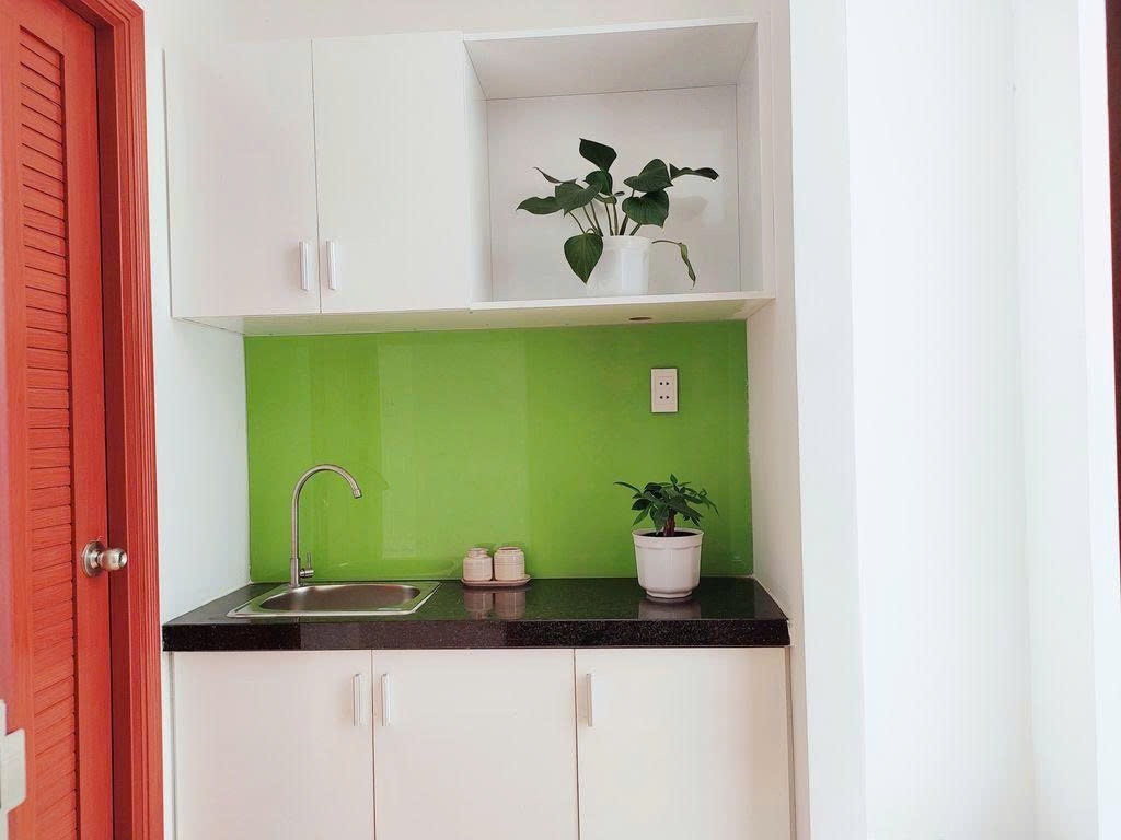 Phòng trọ Studio 20m2 tại PTC House Nhất Chi Mai - Tân Bình - Phòng bếp