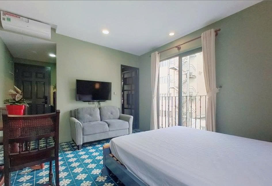 Phòng trọ Studio 30m2 tại PTC House Võ Văn Tần - Quận 3 - Phòng ngủ