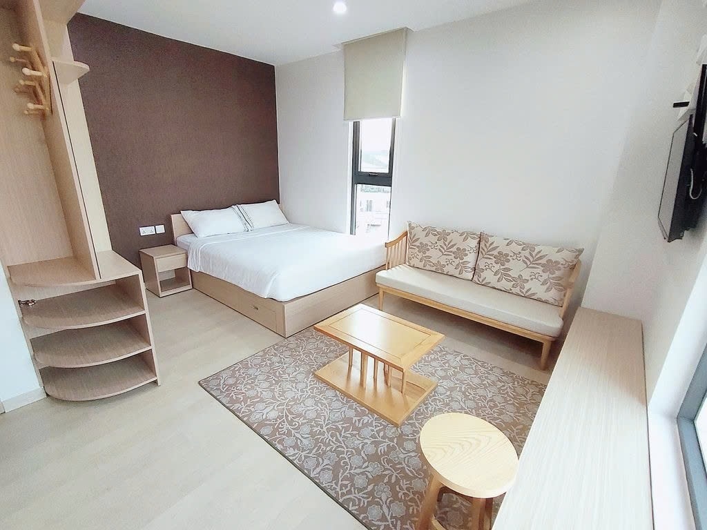 Phòng trọ Studio 28m2 tại PTC House 1 Đào Tấn - Ba Đình - Phòng tắm