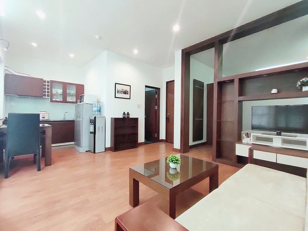 Phòng trọ Studio 40m2 tại PTC House 1 Liễu Giai - Ba Đình - Phòng khách