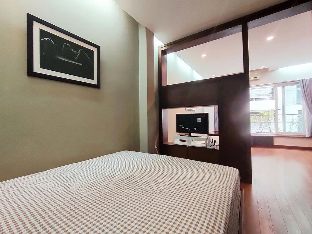 Phòng trọ Studio 40m2 tại PTC House 1 Liễu Giai - Ba Đình - Phòng ngủ