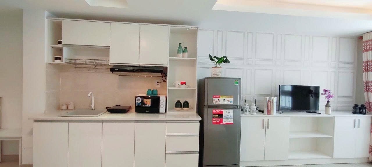 Phòng trọ Studio 35m2 tại PTC House Nguyễn Văn Thương - Bình Thạnh - Phòng bếp