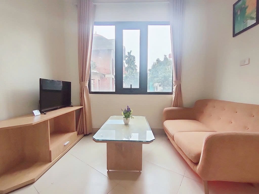 Phòng trọ 1 Phòng ngủ 40m2 tại PTC House Trung Kính - Cầu Giấy  - Phòng khách