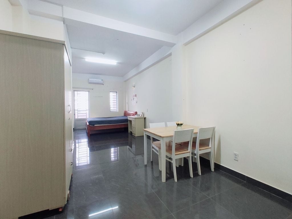 Phòng trọ Studio 30m2 tại PTC House Nguyễn Văn Đậu - Phú Nhuận - Phòng ngủ