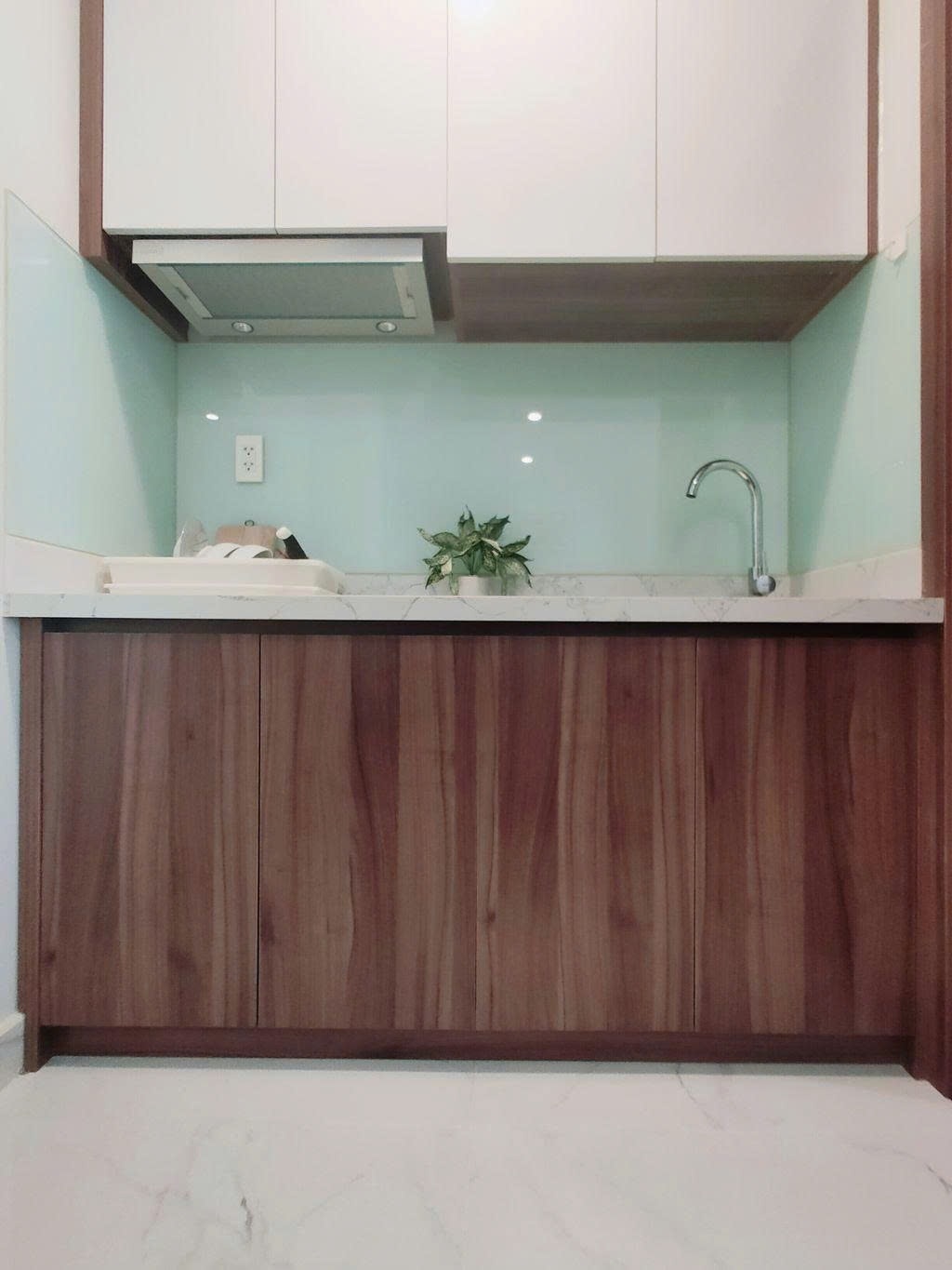 Phòng trọ Studio 25m2 tại PTC House 3 Nguyễn Thị Minh Khai - Quận 3 - Phòng bếp