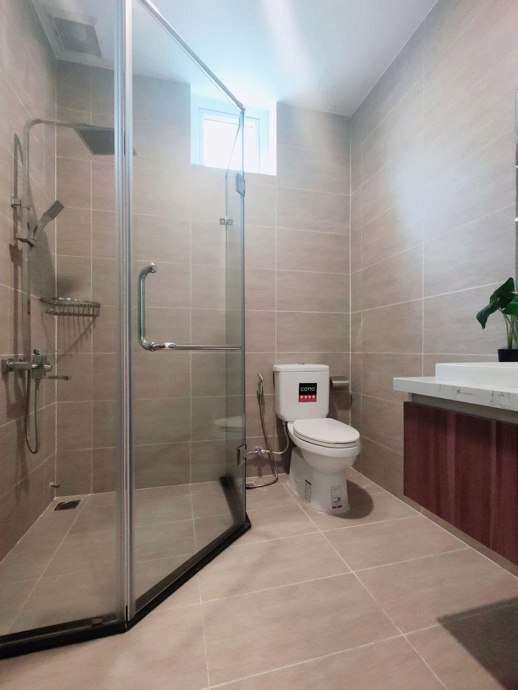 Phòng trọ Studio 25m2 tại PTC House 3 Nguyễn Thị Minh Khai - Quận 3 - Phòng tắm