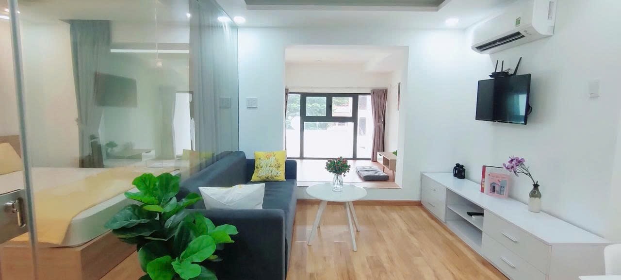 Phòng trọ 1 Phòng ngủ 35m2 tại PTC House Xuân Thủy - Quận 2 - Phòng khách