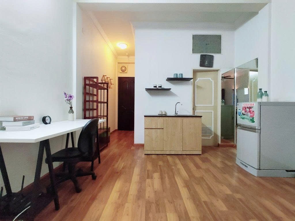 Phòng trọ Studio 40m2 tại PTC House 1 Cách Mạng Tháng 8 - Quận 1 - Phòng bếp