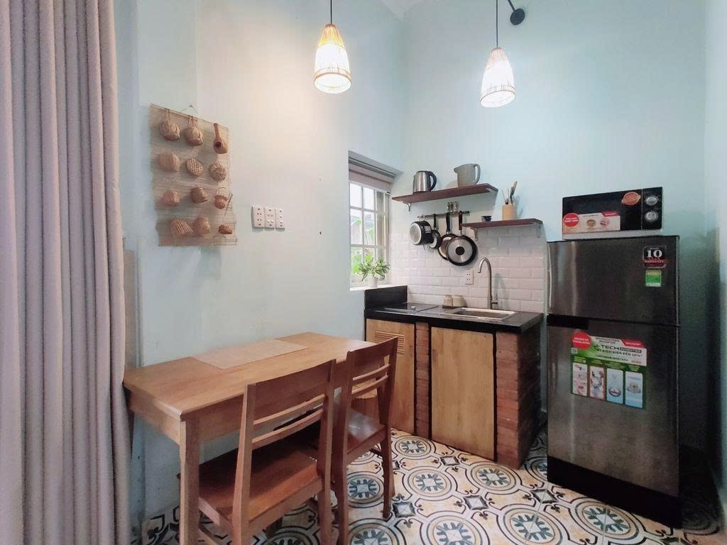Phòng trọ Studio 35m2 tại PTC House 1 Đinh Tiên Hoàng - Quận 1 - Phòng bếp