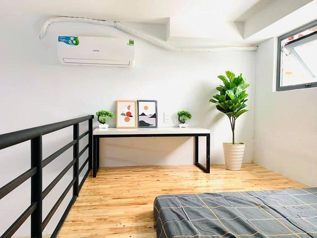 Phòng trọ Duplex 10m2 tại PTC House 1 Đường số 47 - Quận 7 - Phòng ngủ