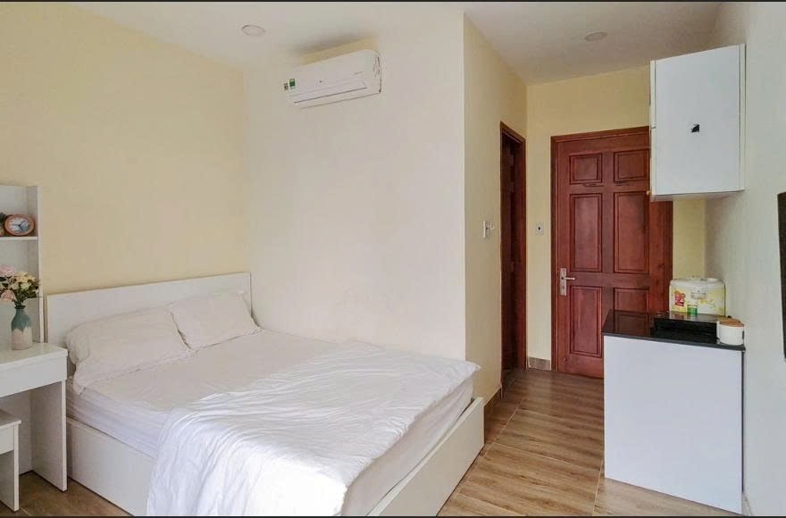Phòng trọ Studio 15m2 tại PTC House Đường D1 KDC Trung Sơn - Quận 7 - Phòng ngủ