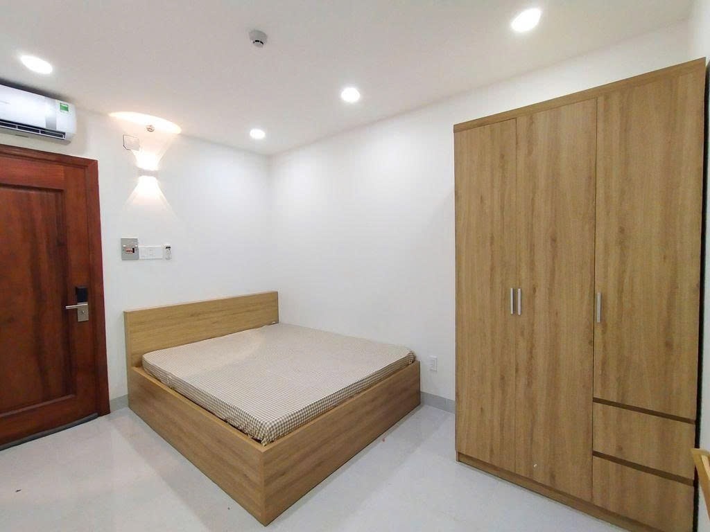 Phòng trọ Studio 25m2 tại PTC House 2 Bình Giã - Tân Bình - Phòng ngủ