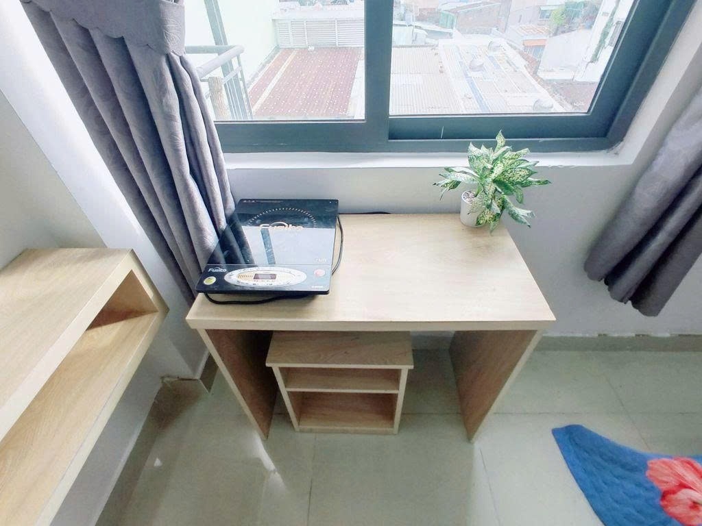 Phòng trọ Studio 20m2 tại PTC House 4 Chu Văn An - Bình Thạnh - Phòng bếp