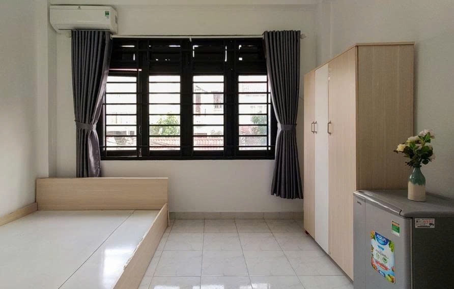 Phòng trọ Studio 15m2 tại PTC House 7 Trần Xuân Soạn - Quận 7 - Phòng ngủ