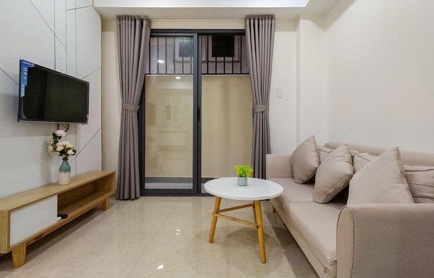 Phòng trọ Studio 35m2 tại PTC House 8 Trần Xuân Soạn - Quận 7 - Phòng khách