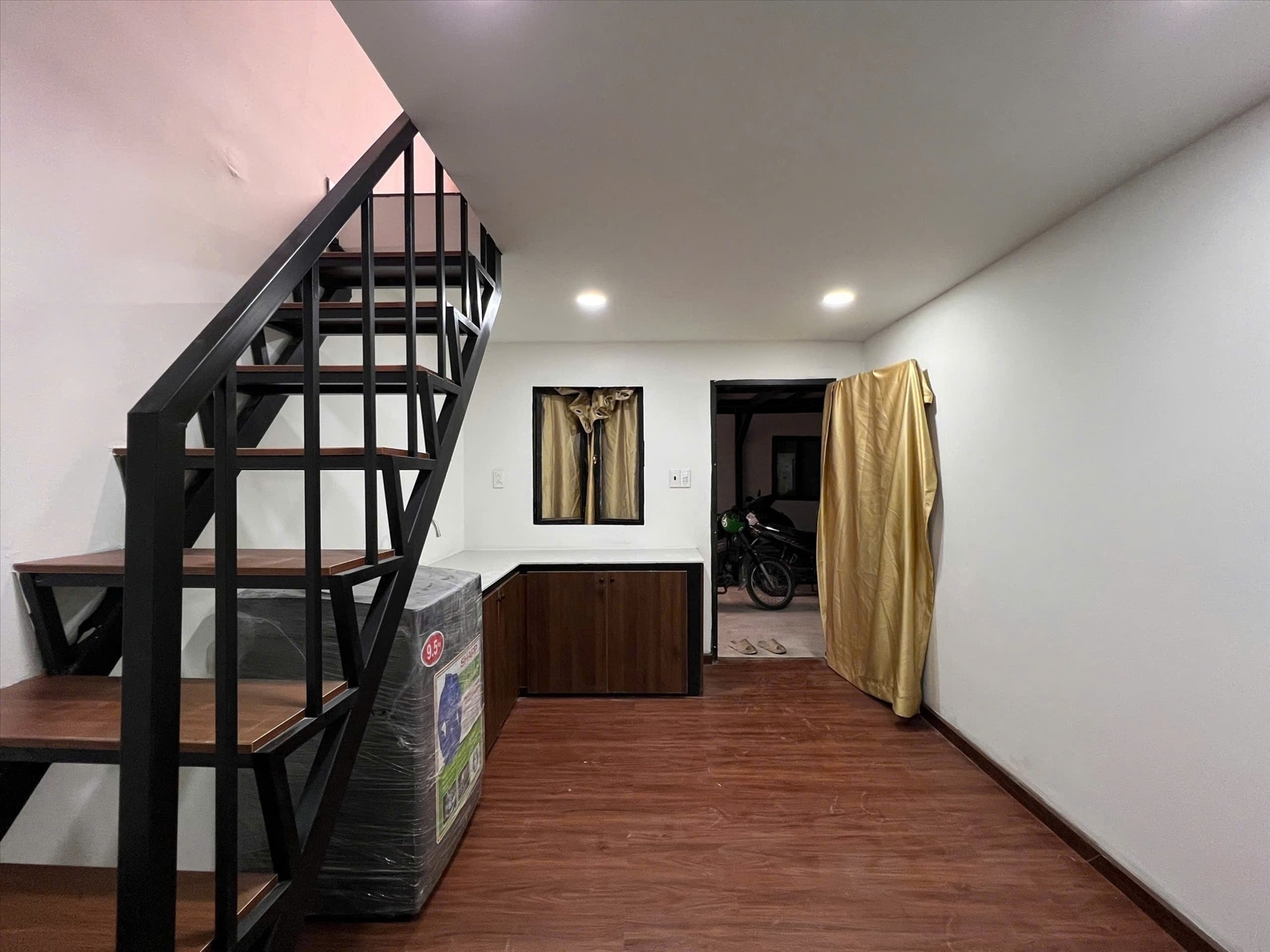 Phòng trọ Duplex 25m2 tại V&J co Home Dương Quảng Hàm - Gò Vấp - Phòng bếp