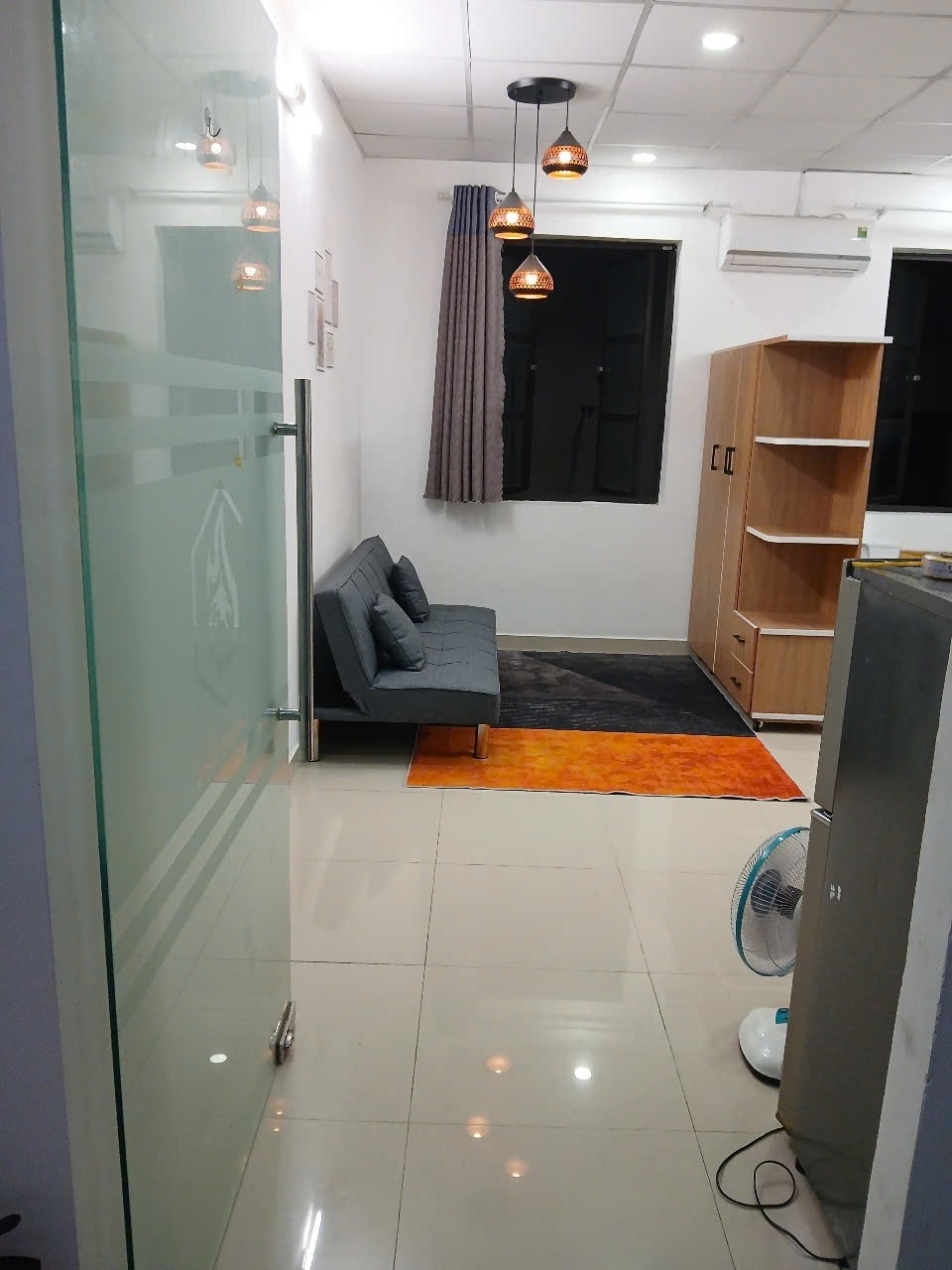 Phòng trọ Studio 25m2 tại DT House Đường số 11 - Gò Vấp - Phòng khách