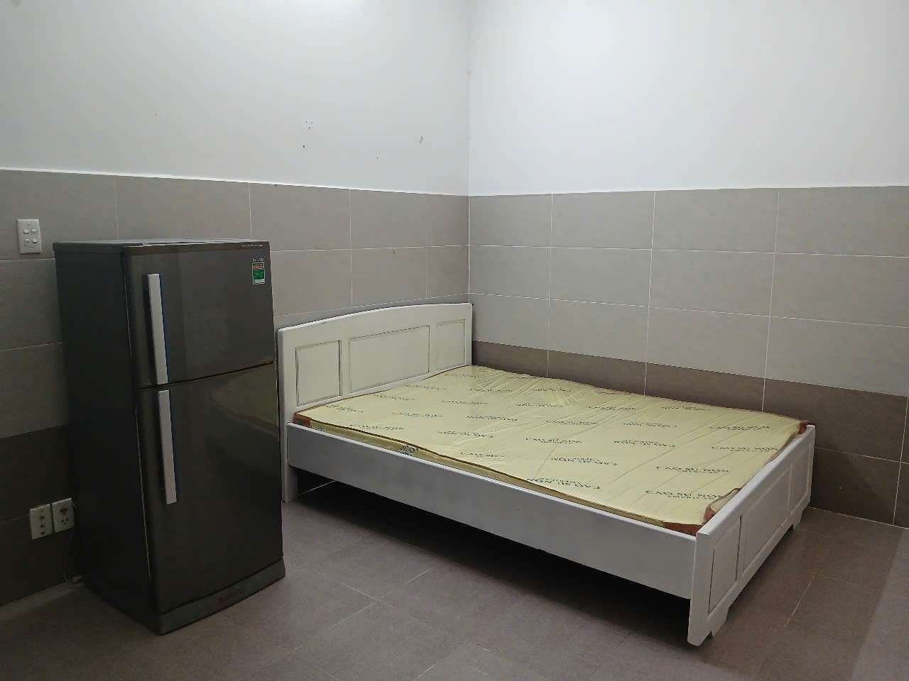 Phòng trọ Studio 25m2 tại DT House Lê Văn Thọ - Gò Vấp - Phòng ngủ