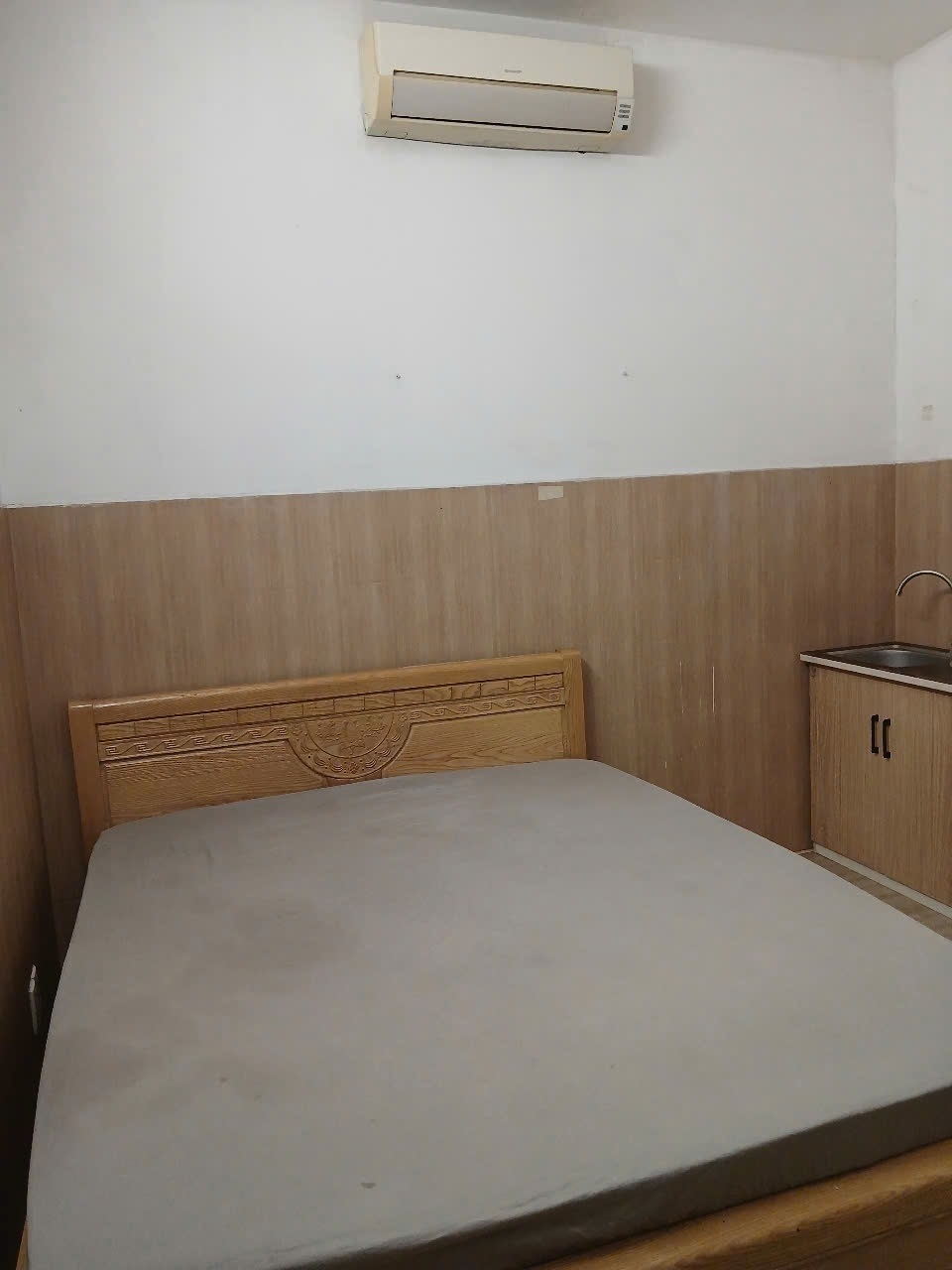 Phòng trọ Studio 25m2 tại DT House Lê Văn Thọ - Gò Vấp - Phòng ngủ