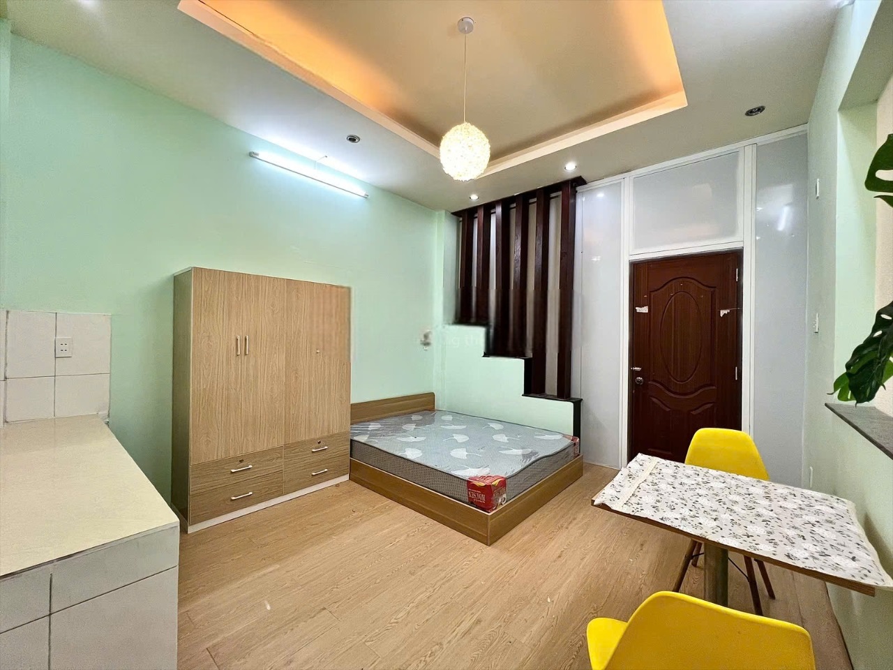 Phòng trọ Studio 25m2 tại New House Tân Sơn - Gò Vấp - Phòng ngủ