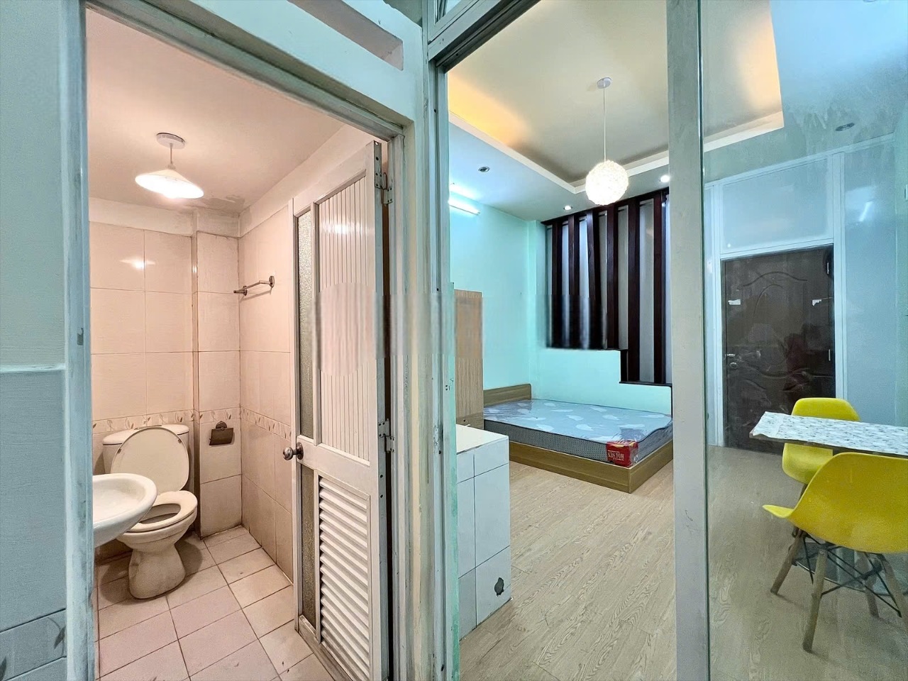 Phòng trọ Studio 25m2 tại New House Tân Sơn - Gò Vấp - Phòng ngủ