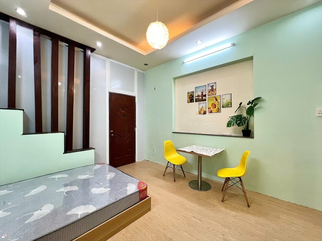 Phòng trọ Studio 25m2 tại New House Tân Sơn - Gò Vấp - Phòng ngủ