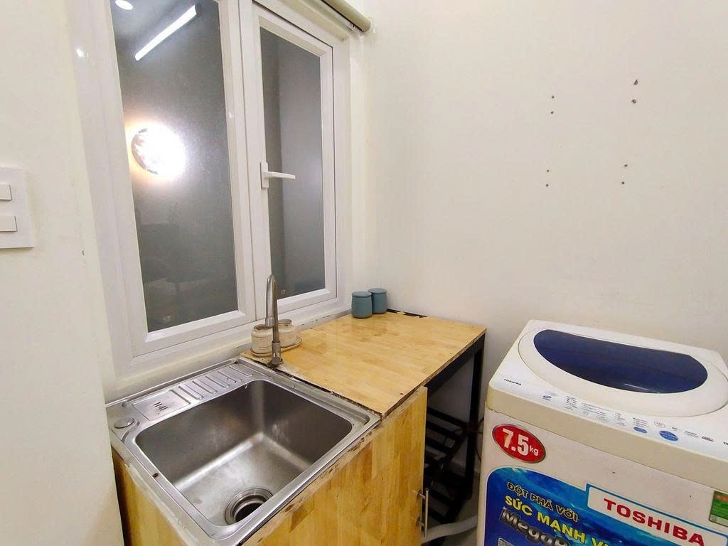 Phòng trọ Studio 25m2 tại PTC House Nguyễn Thượng Hiền - Bình Thạnh - Phòng bếp