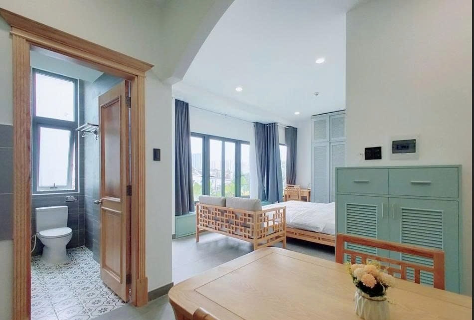 Phòng trọ Studio 30m2 tại PTC House Đường số 36 - Quận 2 - Phòng ngủ