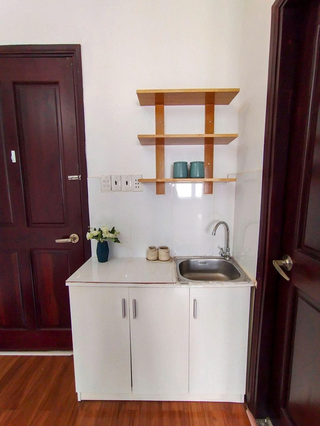 Phòng trọ Studio 28m2 tại PTC House Nguyễn Ngọc Phương - Bình Thạnh - Phòng bếp