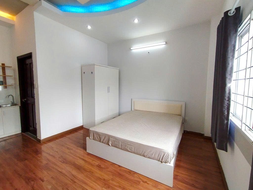 Phòng trọ Studio 28m2 tại PTC House Nguyễn Ngọc Phương - Bình Thạnh - Phòng ngủ