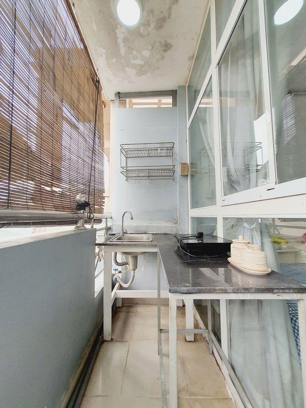 Phòng trọ Studio 20m2 tại PTC House 3 Nguyễn Cửu Vân - Bình Thạnh - Phòng bếp