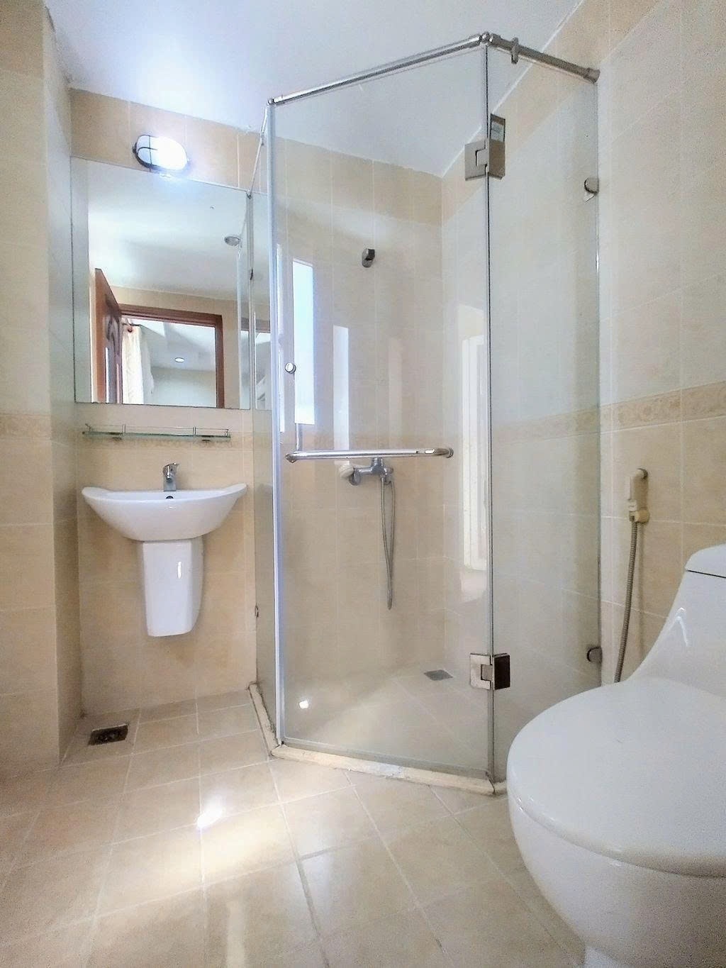 Phòng trọ Studio 20m2 tại PTC House 1 Cửu Long - Tân Bình - Phòng tắm