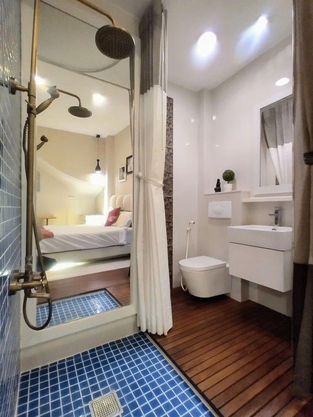 Phòng trọ Studio 25m2 tại PTC House 2 Nguyễn Đình Chiểu - Quận 1 - Phòng tắm