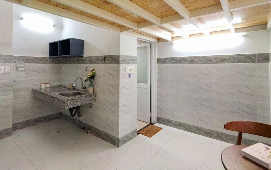 Phòng trọ Duplex 15m2 tại PTC House Đường Số 6 - Quận 7 - Phòng khách